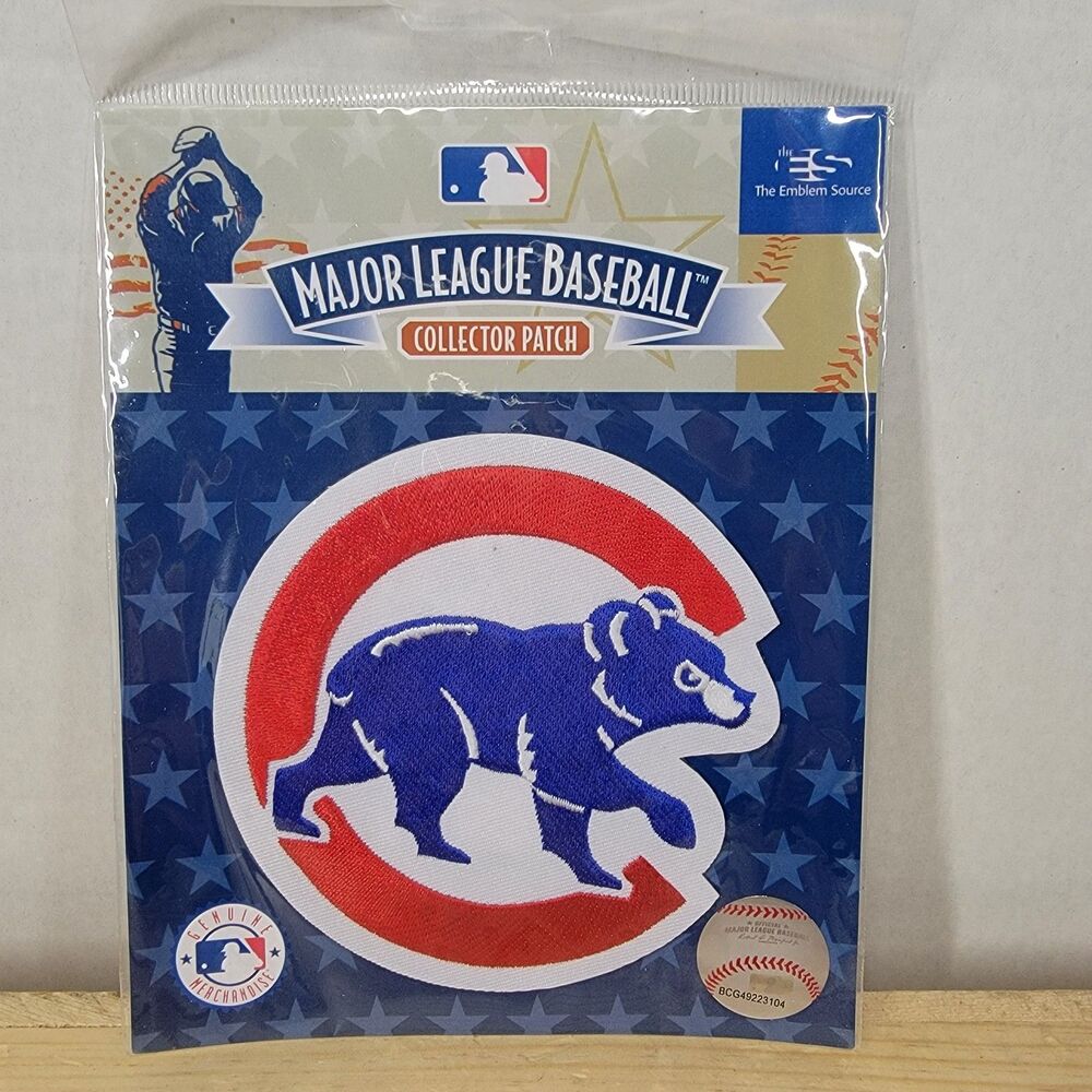MLB Collector Patch Chicago Cubs 4.25" SEALED